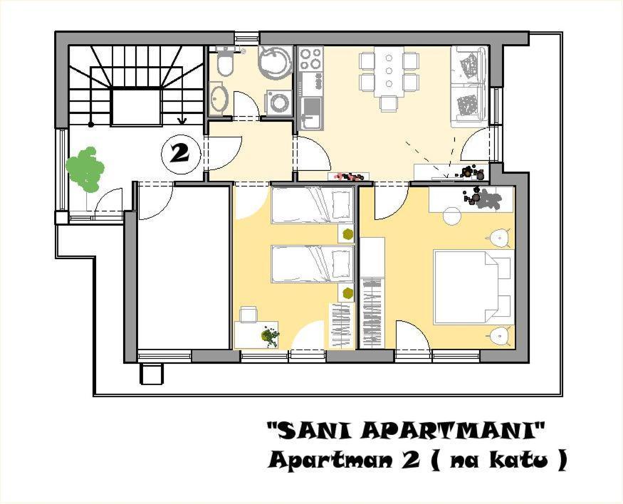 Sani Apartments Sveti Kriz Zacretje Экстерьер фото